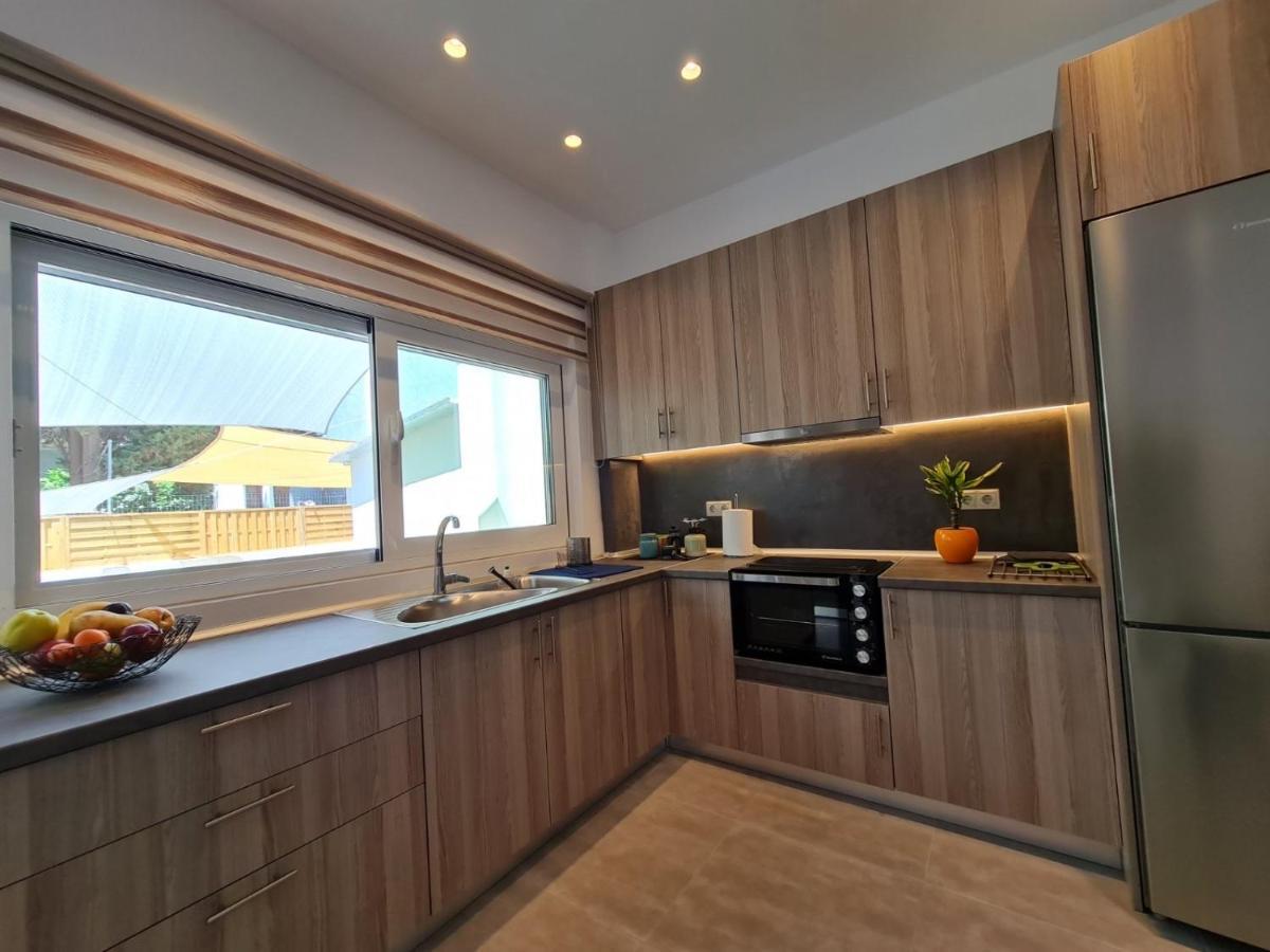 'Aegean Breeze' Lux & Cozy Apartment In เนอามากรี ภายนอก รูปภาพ